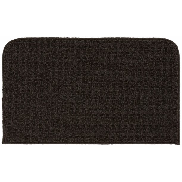 Garland Rug Herald Square 18 in.x30 in. Kitchen Slice Rug Mocha