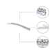 thumbnail image 5 of FELTECHELECTR 10Ud Women Hair Clips with Rhinestone Decoration Easy to Carry for Outings and Parties, 5 of 8