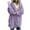 #10 Purple, variant on Coats for Women Women's Tops Fall Winter Ladies Vintage Solid Color Casual Wool Cardigan Jacket Warm ie Ladies Casual Loose Cardigans Shirt Coat Jackets Trench Topcoats