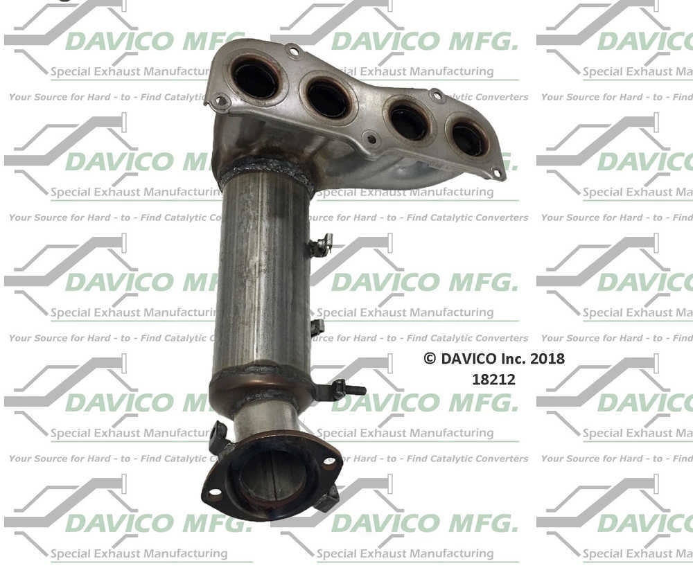 Davico Mfg 18212 Direct-Fit Catalytic Converter - Manifold