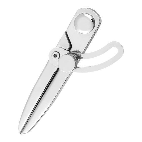 KiBcsLic Stainless Steel Wing Divider Compact Scriber for Woodworking Leather Marking