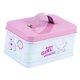 thumbnail image 4 of Contenedor de Almacenamiento Grande de La Lata Del de La Caja de Regalo de La Lata Del Café de La Lata Del Almacenamiento de La Lata Del Metal Oso rosa Macarena Cajas de lata de dulces, 4 of 8