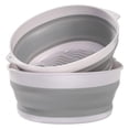 thumbnail image 1 of New Style Kitchen Fodable Double-Deck Drain Basket Home Lastics Multifunctional, 1 of 8