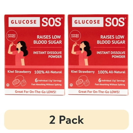 (2 pack) Glucose SOS