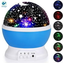 Deago Night Light Projector for Bedroom Multifunctional Star Projector Lamp for Kids Decorating Birthdays Christmas Parties and Home Detor (Blue)