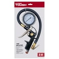 Hyper Tough HTATI 1/4" Analog Tire Inflator Gauge with 13.5" Hose
