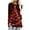 Multicolor-2, variant on Dressy Shirts for Women Plus Size Round Neck Tunic Tops Snowflake Print Raglan Sleeve Blouses Casual Fall Clothes