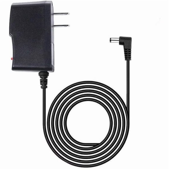 can AC DC Adapter Charger Cord for Casio World Tour CT360 CT400 CT-625 Power Supply, Guy-Tech Compatible Replacement 5 Feet, with LED Indicator