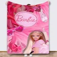 thumbnail image 1 of MINISO Barbie The Movie Peripheral Two-dimensional Flannel Nap Blanket Picnic Sofa Blanket Outdoor Blanket Cartoon Best Gift, 1 of 6