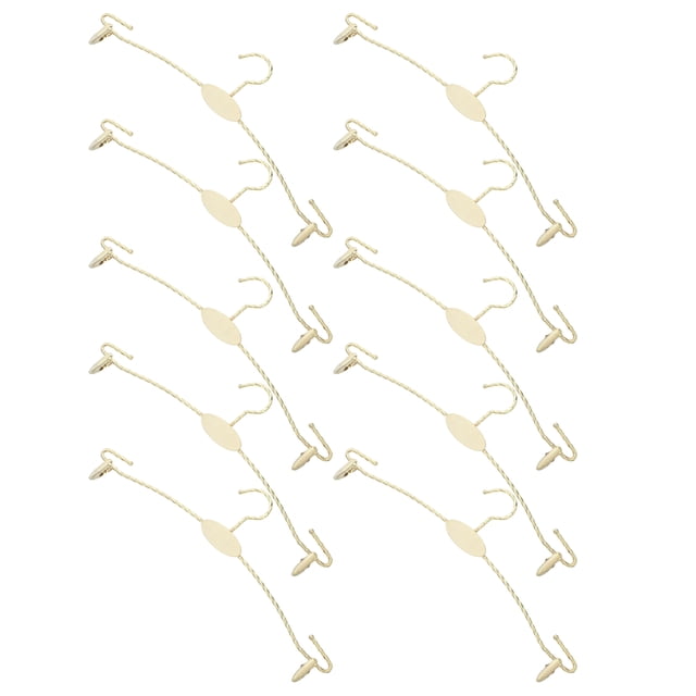 KALLORY 10Ud Con Clips Doradas De Metal Para Y Faldas Con Agarre Reforzado