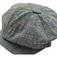 thumbnail image 5 of CoCopeaunts Newsboy Cap Unisex Women Men Fashion Casual Warm Plaid Octagonal Cap Autumn Retro Newsboy Hat Winter Beret Hat, 5 of 8