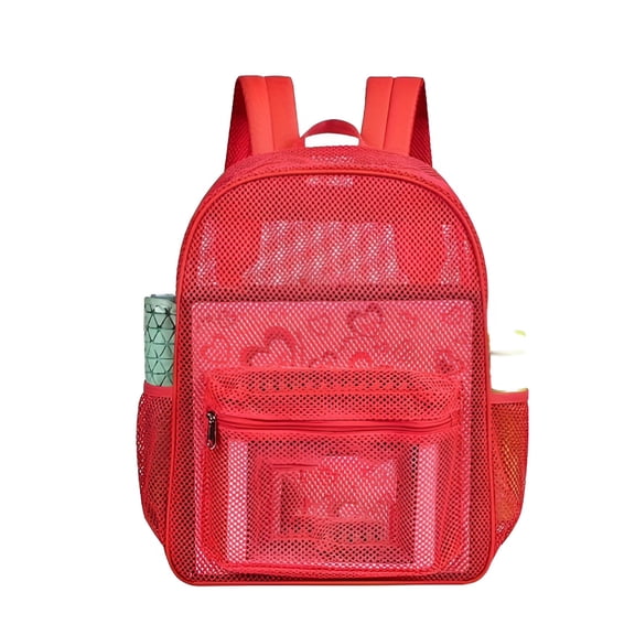 GASTROPOD 2026 New Heavy Duty Mesh Backpack, See Through College Backpack with Padded Shoulder Straps for Swimming, Outdoor Sports