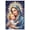 Unframe-style, variant on Virgin Mary and Baby Jesus Canvas Wall Art Religious Christian Blessed Mother Posters Madonna and Child Print for Living Room Bedroom Prayer Room Home Decor