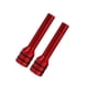 thumbnail image 3 of 2 piezas de pasadores de perilla de cerradura de puerta interior de aluminio para coche y camión, cubierta roja, 3 of 14