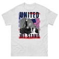 thumbnail image 2 of Camiseta gráfica TRUMP 'United We Stand' - Bandera patriótica de EE. UU. 100 % algodón unisex, 2 of 5