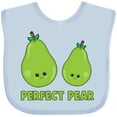 thumbnail image 3 of Inktastic Perfect Pear Couple Funny Fruit Pair Boys or Girls Baby Bib, 3 of 4
