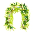 thumbnail image 1 of 6.23 pies Garland Garland Hanging Ornament Props Props Decoración del hogar Garland de primavera artificial para la casa de jardín de inauguración del Estilo A, 1 of 8