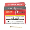 thumbnail image 3 of Timco - C2 Clamp-Fix Multi-Purpose Premium Screws - TX - Double Countersunk - Yellow (Size 4.0 x 50 - 200 Pieces), 3 of 4