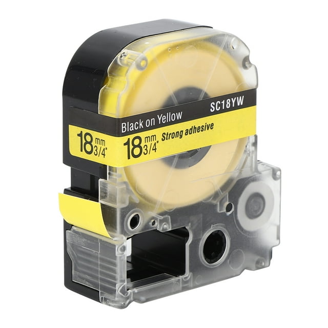 18mm Label Tape Printer, Durable Label Tape, For Presents Wrapping School Valentine's Day Wedding Home Decorations Party Christmas