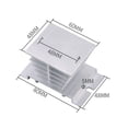 thumbnail image 2 of Bgsha REX-C100 Temperature Controller SSR 40DA K 1300℃ Thermocouple Heat Sink Kit, 2 of 9