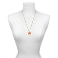 thumbnail image 2 of Delight Jewelry Acrylic Red Cheer Megaphone - Goldtone Class of 2026 Affirmation Ring Necklace, 23", 2 of 4