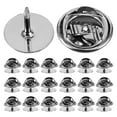 thumbnail image 1 of KAKOWELY enamel pin locking backs 1 Set Pin Backs Label Pin DIY Materials Jewelry Making DIY Craft Pin Backs0.47"X0.39"X0.39", 1 of 5