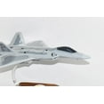 thumbnail image 5 of Lockheed Martin® F-22 Raptor®, 199TH FS Fighting Tikis, 16" Mahogany Scale Model, 5 of 8