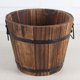 thumbnail image 5 of Maceta rústica decorativa de madera para flores, ideal para suculentas y plantas de jardín., 5 of 8