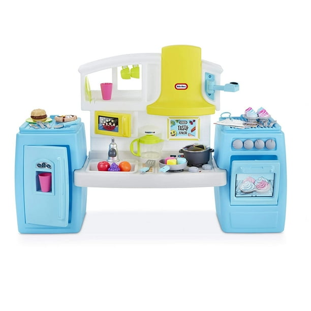 Little Tikes Tasty Jr. Bake N Share Kitchen Role Play Kitchen & Activity Set - Walmart.com