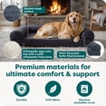thumbnail image 5 of FurHaven Quilted Orthopedic Sofa Pet Bed, Coffee, Medium, 1 Count, 5 of 8