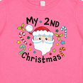 thumbnail image 4 of Inktastic My Second Christmas Santa with Candy Canes Boys or Girls Baby T-Shirt, 4 of 5