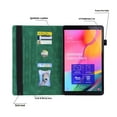 thumbnail image 7 of TECH CIRCLE Folio Case for All-New Amazon Fire HD 10 and 10 Plus Tablet 13th/11th Generation 2023/2021 Release,Premium PU Leather Slim Flip Stand Magnetic Pocket Wallet Cover with Pencil Holder,green, 7 of 7