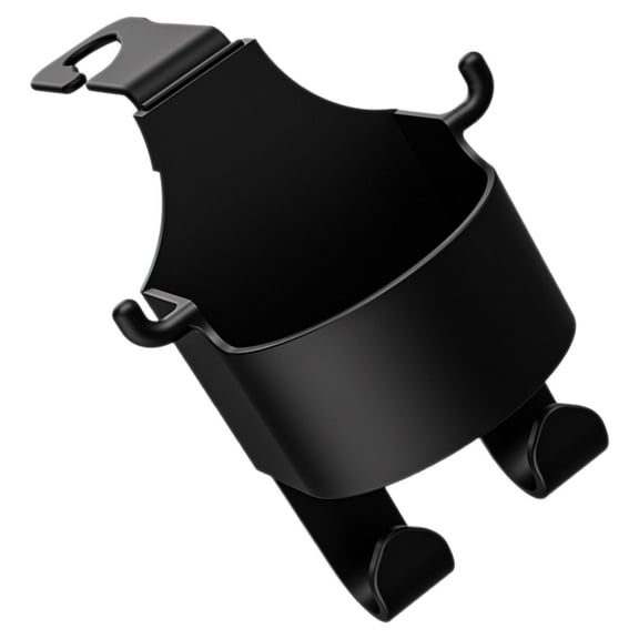 NIAIZEK ABS Car Cup Holder Black for Storage with Phone Stand and Organizer