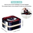 thumbnail image 5 of Halloween Eyeballs Travel Portable Square Jewelry Display and Decorative Box with Bracelet Holder - Ideal for Rings, Earrings, Necklaces, Bracelets, and More - Suitable for Girls and Women, 5 of 6