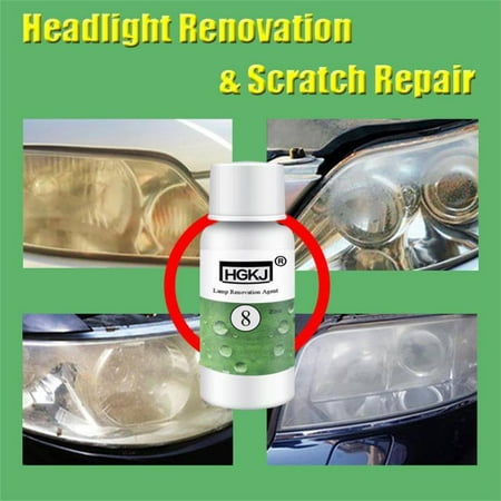 HGKJ-8 50ML Car Repair Renewal Kit Car Refurbishment Renovation Cleaning Brightener Restoration Car Lens
