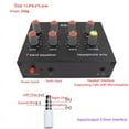 thumbnail image 5 of 7-segment Equalizer Tone Treble Mid Bass Adjust Mobile Computer Game Headset Ear Amplifier Audio Signal Preamplifier DIY ,High Sound, 5 of 6