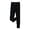 Black, variant on Girls Pants Slim Fit High Waist Comfort Leggings for Kids for School Playground and Everyday Wear in Spring and Summer Size 12-14 Years