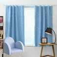 thumbnail image 1 of 5 Colors Star Blackout Curtains Eyelet/Hooks Darkening Blockout Curtain FOR Kids Room, 1 of 3