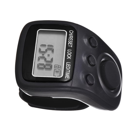 ZPAQI LED Finger Tally Counter Digital Electronic Tasbeeh Counter Handheld Clickers