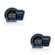 thumbnail image 3 of Scienceny Velocímetro digital HUD para automóvil - Ajuste de sensibilidad automático Alarma de pantalla de instalación no destructiva 2piezas, 3 of 6