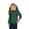 thumbnail image 3 of Leveret Kids & Toddler Girls Long Sleeve Uniform Cotton Dress Shirt Green (Size 12 Years), 3 of 4