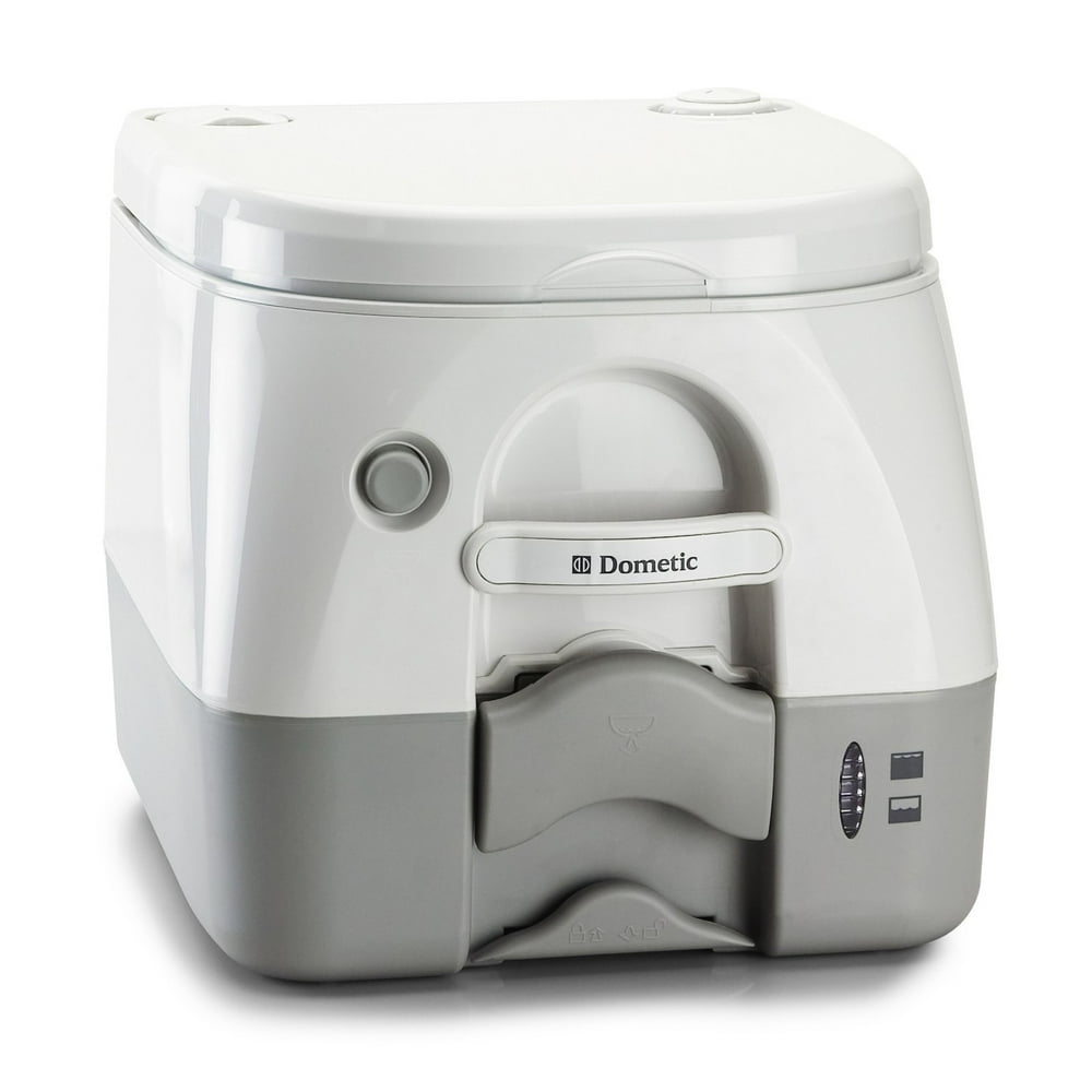 Dometic 301097206 Portable Toilet 2.6 Gallon, Gray