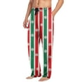 thumbnail image 7 of Men's Christmas Pajama Straight Vacation Pj Pants for Couple Xmas Holiday Casual Jammies Sleepwear, 7 of 7