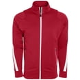 thumbnail image 2 of Holloway Sportswear 3XL Determination Jacket Scarlet/White 229142, 2 of 4