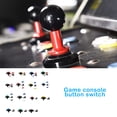 thumbnail image 4 of Tholdsy Botón pulsador que funciona con monedas de 100mm, botones redondos para máquina de ventilación de juegos de DJ de vídeo, máquinas Videojuegos y accesorios Azul Tipo 1, 4 of 6