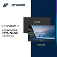 thumbnail image 2 of HYUNDAI HY View 22” Monitor de Oficina, VA 1920x1080p, 60Hz, OD 5 ms, Diseño Delgado, HDMI Incluido - Negro, 2 of 5