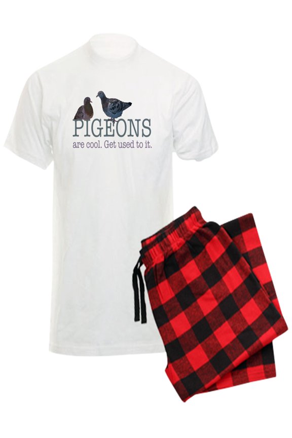 - Pigeons Are Cool - Men's Light Pajamas