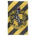 thumbnail image 2 of Harry Potter Stripe Hufflepuff Crest Silky Touch Super Soft Throw Blanket 36" x 58", 2 of 6