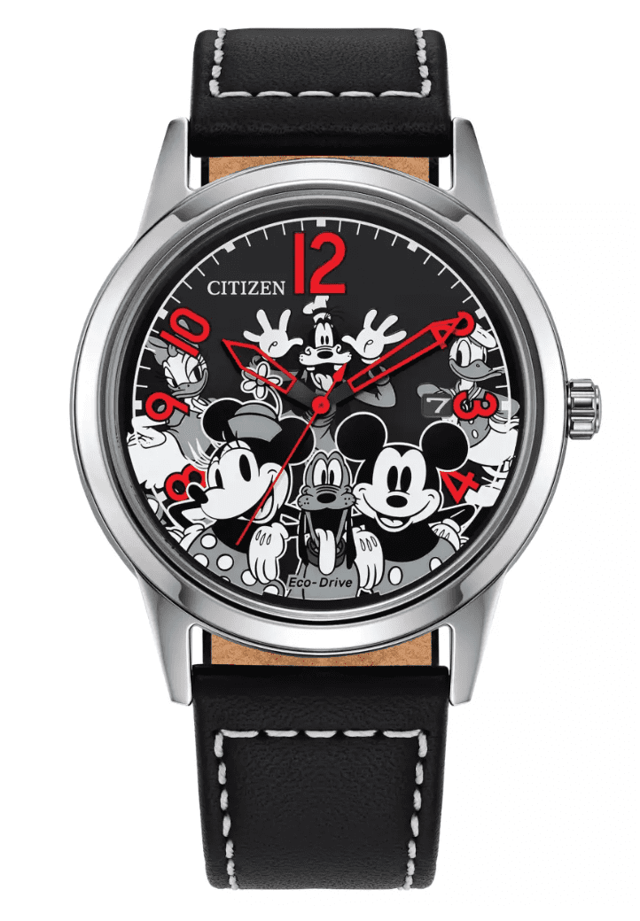 Disney Mickey Mouse Collegiate Watch for Adults by Citizen New
