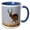 Blue/White, variant on 3drose, Pronghorn Antelope Buck., 11oz Mug